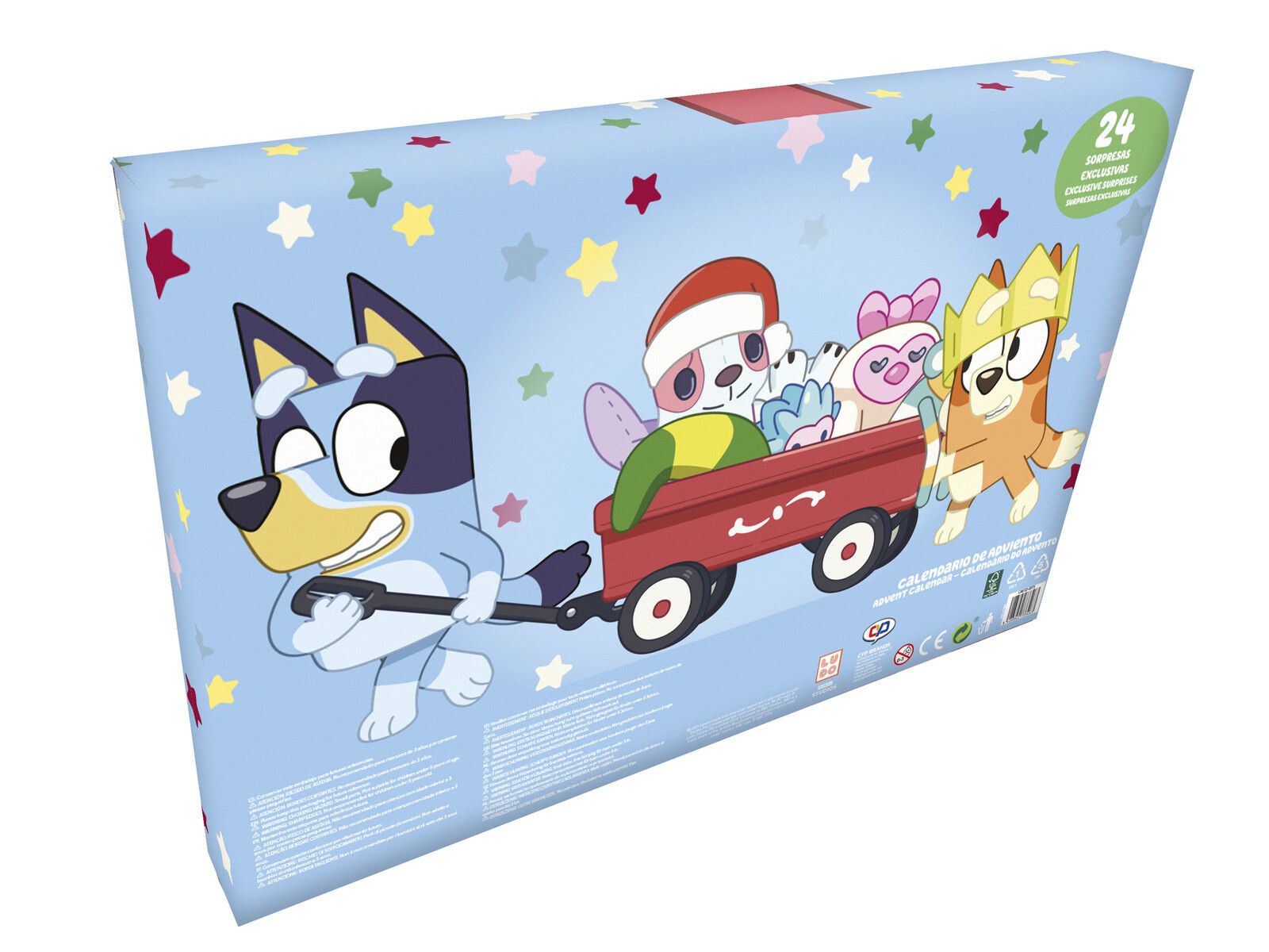 Bluey Calendario de Adviento