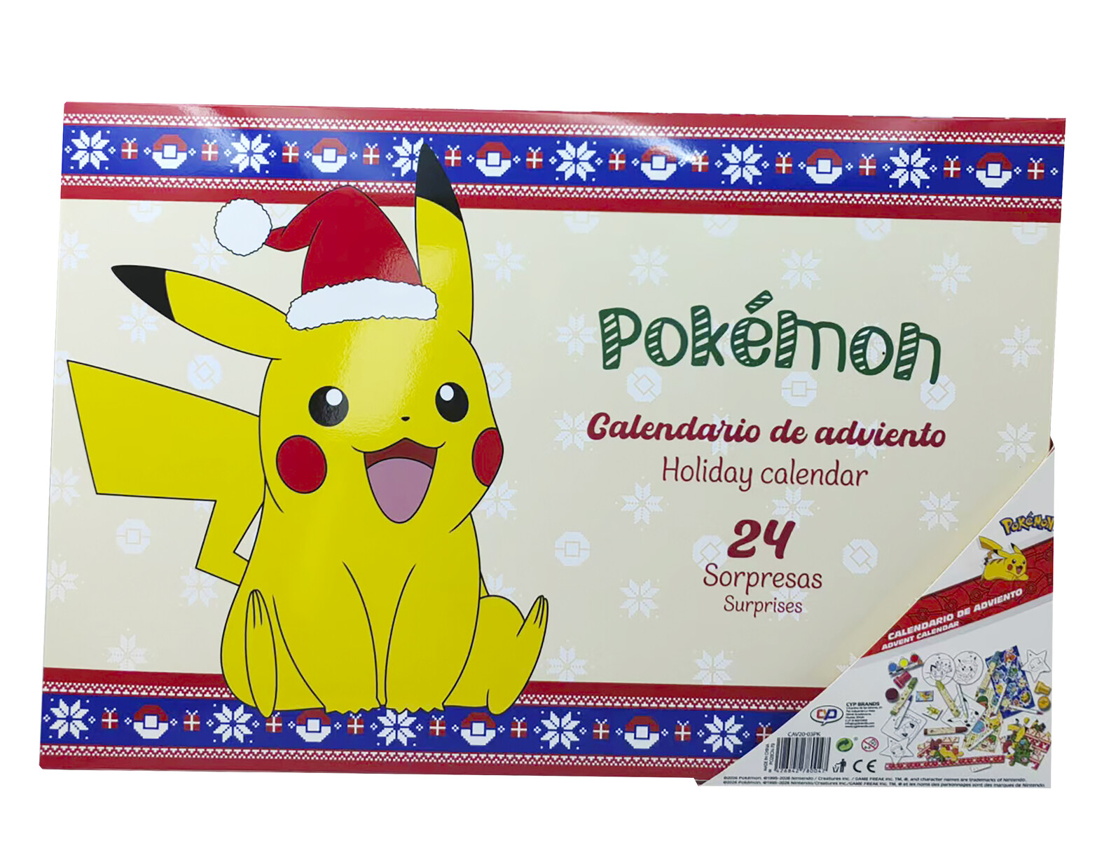 Pokemon Calendario de Adviento