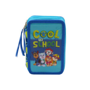 Paw Patrol Plumier 3 Pisos con Material Escolar