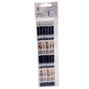 Real Madrid Set 6 Lápices c/Goma