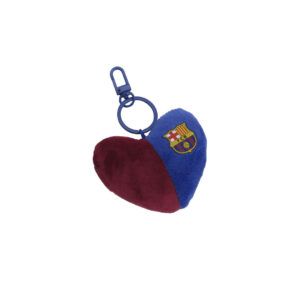FC Barcelona Llavero Corazón Peluche